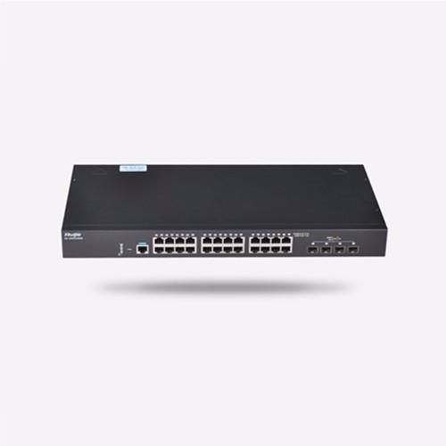 銳捷Ruijie交換機 RG-NBS5552XG 4口萬兆SFP+光口高性能網(wǎng)管型交換機